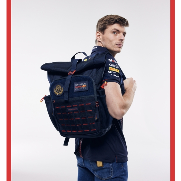 Red Bull Racing Backpack Belgium Spa F1 Grand Prix Paddock Club New - Picture 1 of 9